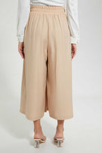 تنزيل الصورة على معرض الصور، Redtag-Beige-Flared-Pants-With-Slit-Skirts--
