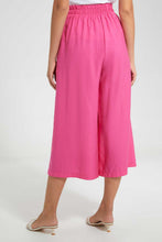 تنزيل الصورة على معرض الصور، Redtag-Pink-Flared-Pants-With-Slit-Skirts-Women&#39;s-
