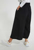 Redtag-Black-Flared-Pants-With-Slit-Skirts--