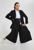 Redtag-Black-Flared-Pants-With-Slit-Skirts--