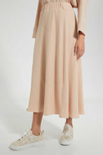 تنزيل الصورة على معرض الصور، Redtag-Beige-Knee-Length-Skirt-Skirts--
