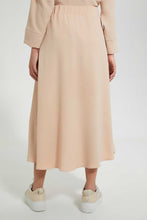 تنزيل الصورة على معرض الصور، Redtag-Beige-Knee-Length-Skirt-Skirts--

