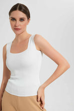 تنزيل الصورة على معرض الصور، Redtag-White-Jersey-Top-Tops-Women&#39;s-
