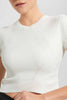 Redtag-White-Crewneck-Shortsleeve-Top-Tops-Women's-