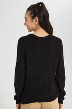 Load image into Gallery viewer, Redtag-Black-Basic-Pullover-Category:Pullovers,-Colour:Black,-Deals:New-In,-Filter:Senior-Girls-(9-to-14-Yrs),-GSR-Pullovers,-New-In-GSR-APL,-Non-Sale,-Section:Girls-(0-to-14Yrs),-TBL,-W22B-Senior-Girls-9 to 14 Years
