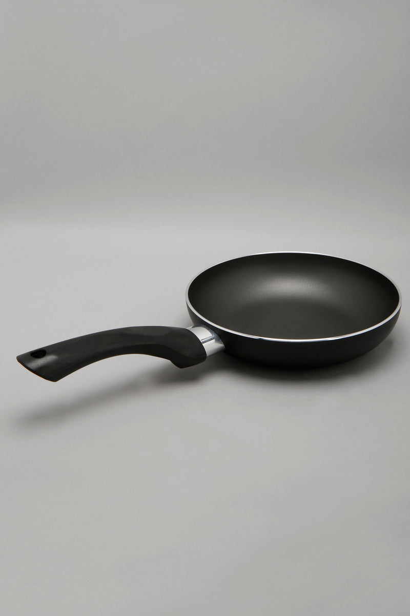 Black Aluminum Nonstick Fry Pan (18cm)