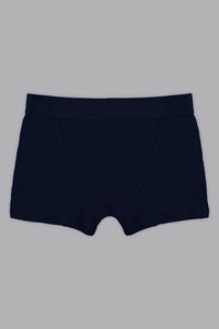 Black/Navy/Burgundy Boxer Briefs (Pack of 3)