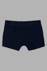 Black/Navy/Burgundy Boxer Briefs (Pack of 3)