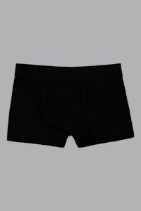 Black/Navy/Burgundy Boxer Briefs (Pack of 3)