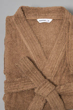 تنزيل الصورة على معرض الصور، Taupe Kimono Bathrobe - REDTAG
