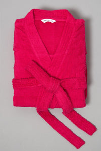 Fuschia Kimono Bathrobe - REDTAG