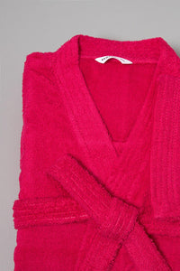 Fuschia Kimono Bathrobe - REDTAG