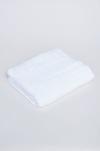 White Soft Cotton Bath Towel - REDTAG