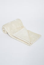 تنزيل الصورة على معرض الصور، Beige Soft Cotton Bath Towel - REDTAG
