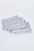 Load image into Gallery viewer, Grey Soft Cotton Face Towel Set (4 Piece) - REDTAG
