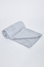 تنزيل الصورة على معرض الصور، Grey Soft Cotton Bath Towel - REDTAG
