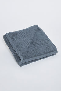 Grey Soft Cotton Hand Towel - REDTAG