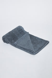 Grey Soft Cotton Hand Towel - REDTAG