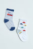 Assorted Printed Socks (Pack of 2)