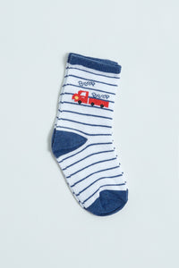 Assorted Printed Socks (Pack of 2)