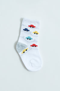 Assorted Printed Socks (Pack of 2)