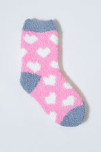 Load image into Gallery viewer, Pink Fluffy Sock (2-Pack)
