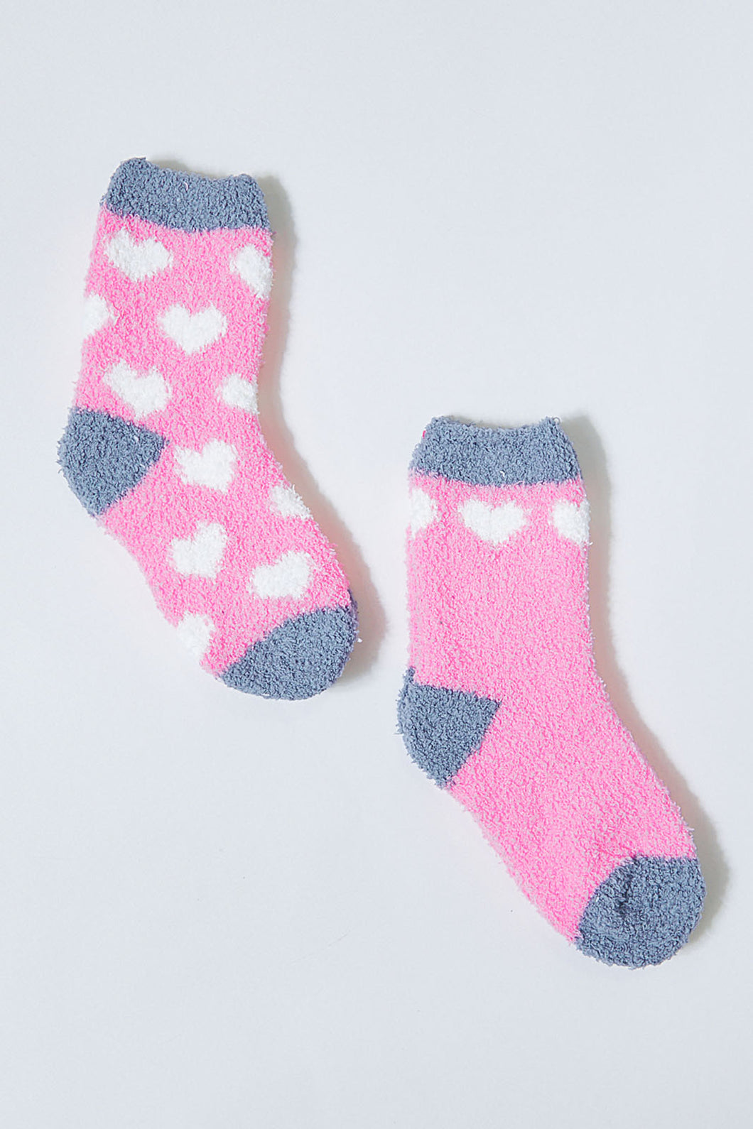 Pink Fluffy Sock (2-Pack)