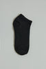 Black Plain Ankle Socks (5-Pack)