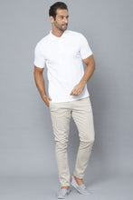 Load image into Gallery viewer, White Polo Shirt - REDTAG
