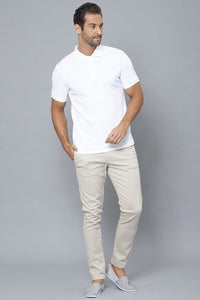 White Polo Shirt - REDTAG